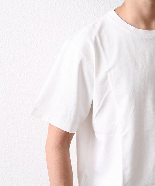 coen(コーエン)の「オーバーダイビッグT(Tシャツ/カットソー・メンズ・ホワイト/ベージュ/オリーブ/ブルー・MEDIUM/LARGE)」の16枚目の写真