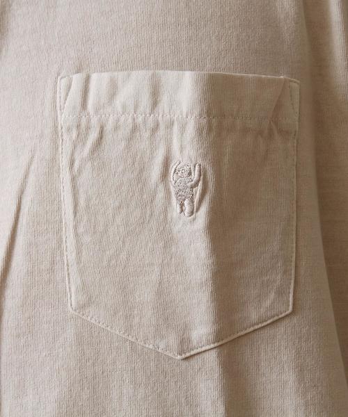 coen(コーエン)の「オーバーダイビッグT(Tシャツ/カットソー・メンズ・ホワイト/ベージュ/オリーブ/ブルー・MEDIUM/LARGE)」の21枚目の写真