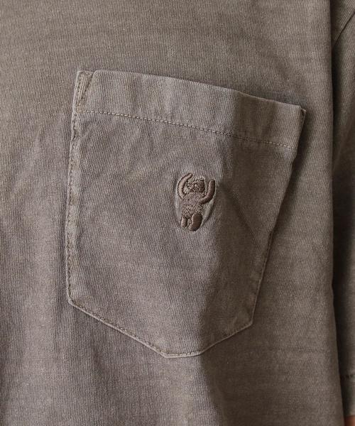 coen(コーエン)の「オーバーダイビッグT(Tシャツ/カットソー・メンズ・ホワイト/ベージュ/オリーブ/ブルー・MEDIUM/LARGE)」の20枚目の写真