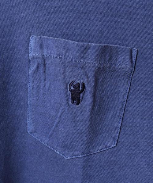 coen(コーエン)の「オーバーダイビッグT(Tシャツ/カットソー・メンズ・ホワイト/ベージュ/オリーブ/ブルー・MEDIUM/LARGE)」の19枚目の写真