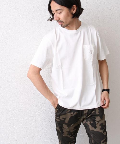 coen(コーエン)の「オーバーダイビッグT(Tシャツ/カットソー・メンズ・ホワイト/ベージュ/オリーブ/ブルー・MEDIUM/LARGE)」の17枚目の写真