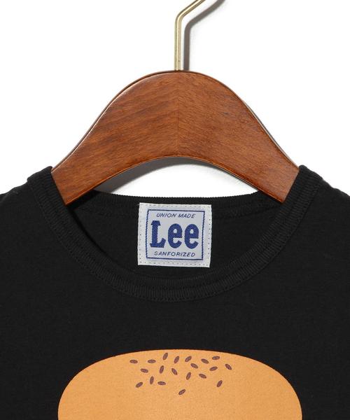 Lee（リー）の「【KIDS】LEE(リー) ハンバーガープリントTシャツ（Tシャツ/カットソー・キッズ・ブラック・120cm/100cm/110cm）」の3枚目の写真