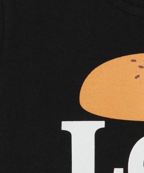 Lee（リー）の「【KIDS】LEE(リー) ハンバーガープリントTシャツ（Tシャツ/カットソー・キッズ・ブラック・120cm/100cm/110cm）」の7枚目の写真
