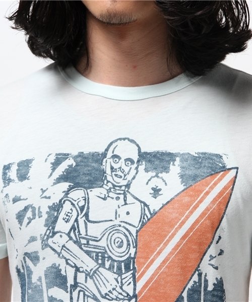 JUNK FOOD(ジャンクフード)の「STAR WARSスターウォーズ Tシャツ(Tシャツ/カットソー・メンズ・ブルー・X-SMALL)」の4枚目の写真