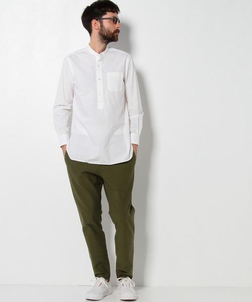 UNITED ARROWS(ユナイテッドアローズ)の「USCM C/PU コンビ イージー パンツ◆(その他パンツ・メンズ・オリーブ/ブラック・LARGE/MEDIUM/SMALL/XX-LARGE/X-LARGE)」の6枚目の写真