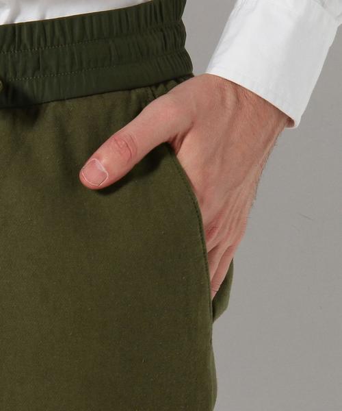UNITED ARROWS(ユナイテッドアローズ)の「USCM C/PU コンビ イージー パンツ◆(その他パンツ・メンズ・オリーブ/ブラック・LARGE/MEDIUM/SMALL/XX-LARGE/X-LARGE)」の8枚目の写真