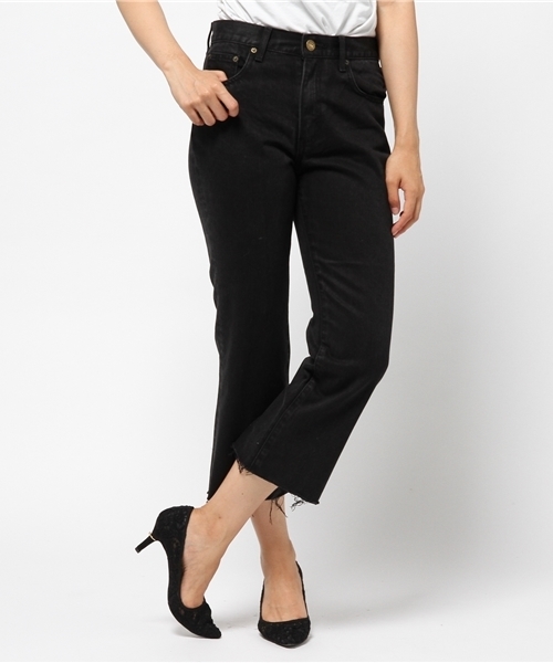 MOUSSY（マウジー）の「ANKLE FLARE DENIM PT（デニムパンツ・レディース・ブルー/ブラック・23inch/24inch/25inch/26inch/27inch）」の14枚目の写真