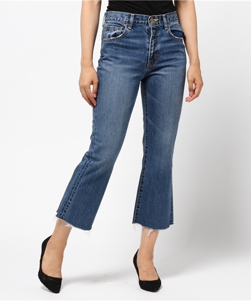 MOUSSY（マウジー）の「ANKLE FLARE DENIM PT（デニムパンツ・レディース・ブルー/ブラック・23inch/24inch/25inch/26inch/27inch）」の15枚目の写真