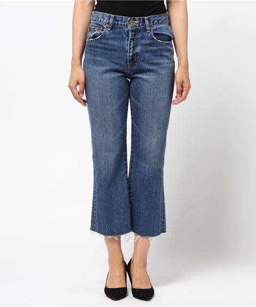 MOUSSY（マウジー）の「ANKLE FLARE DENIM PT（デニムパンツ・レディース・ブルー/ブラック・23inch/24inch/25inch/26inch/27inch）」の9枚目の写真