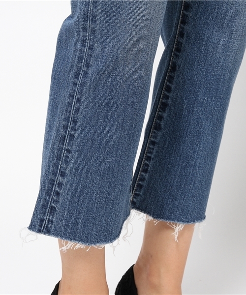 MOUSSY（マウジー）の「ANKLE FLARE DENIM PT（デニムパンツ・レディース・ブルー/ブラック・23inch/24inch/25inch/26inch/27inch）」の4枚目の写真