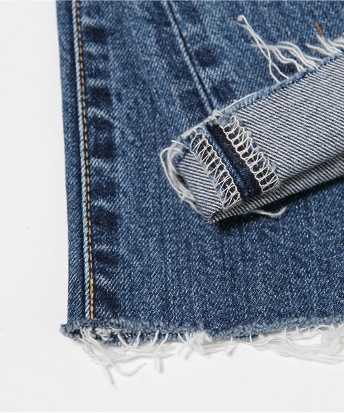 MOUSSY（マウジー）の「ANKLE FLARE DENIM PT（デニムパンツ・レディース・ブルー/ブラック・23inch/24inch/25inch/26inch/27inch）」の7枚目の写真