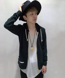 rovtski | TPU天竺ZIPパーカー(パーカー)