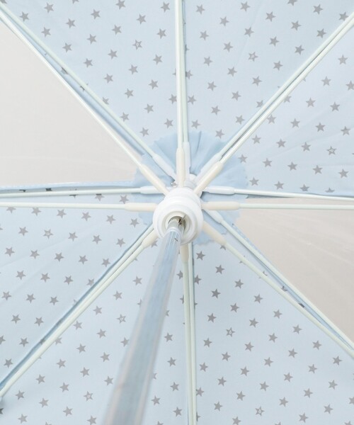 こども ビームス（コドモビームス）の「窓付き bロゴ カラー 長傘 (45～50cm)（長傘・キッズ・ブルー系その他/レッド系その他/サックスブルー/チャコールグレー/ネイビー/バイオレット・50cm/45cm）」の21枚目の写真