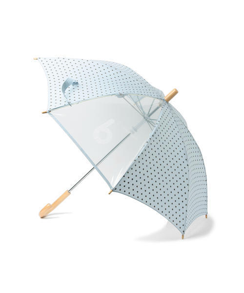 こども ビームス（コドモビームス）の「窓付き bロゴ カラー 長傘 (45～50cm)（長傘・キッズ・ブルー系その他/レッド系その他/サックスブルー/チャコールグレー/ネイビー/バイオレット・50cm/45cm）」の15枚目の写真