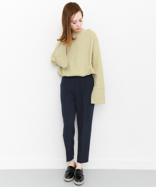 KBF（ケイビーエフ）の「KBF スリムパンツ（その他パンツ・レディース・ライトグレー/ピンク/ネイビー・38/36）」の15枚目の写真