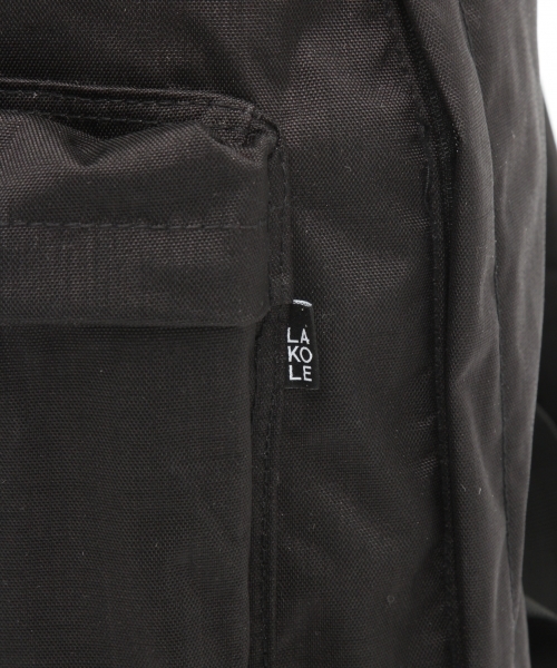 LAKOLE（ラコレ）の「【撥水】ナイロンバックパック(S) / LAKOLE（バックパック/リュック・レディース・カーキ/ブラック/ホワイト・FREE）」の20枚目の写真