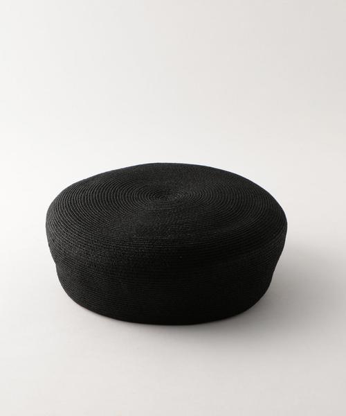 Steven Alan（スティーブンアラン）の「＜Steven Alan＞BLADE BERET/ﾍﾞﾚｰ帽（ハンチング/ベレー帽・レディース・ブラック/ダークブラウン/ネイビー・FREE）」の2枚目の写真