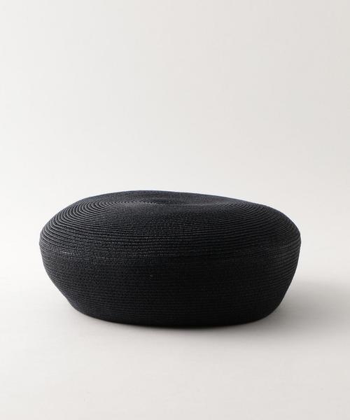 Steven Alan（スティーブンアラン）の「＜Steven Alan＞BLADE BERET/ﾍﾞﾚｰ帽（ハンチング/ベレー帽・レディース・ブラック/ダークブラウン/ネイビー・FREE）」の4枚目の写真