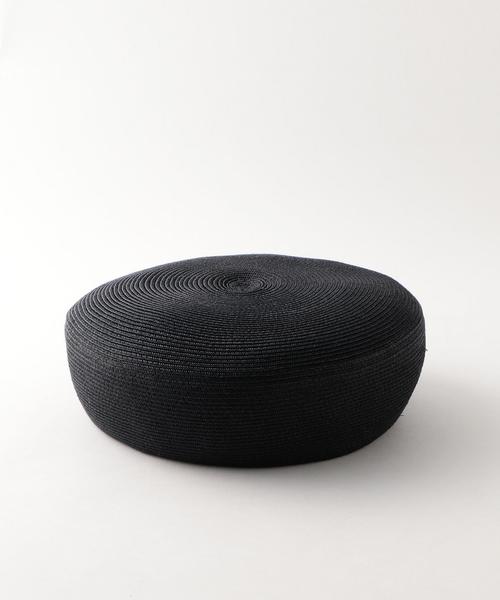Steven Alan（スティーブンアラン）の「＜Steven Alan＞BLADE BERET/ﾍﾞﾚｰ帽（ハンチング/ベレー帽・レディース・ブラック/ダークブラウン/ネイビー・FREE）」の5枚目の写真
