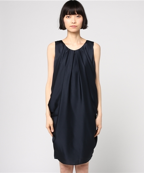 セール サテンドレープ２wayワンピース ワンピース ワンピース Allureville アルアバイル のファッション