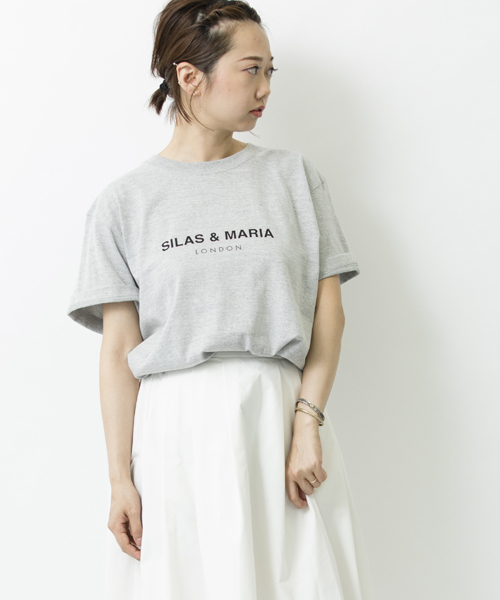 SILAS（サイラス）の「S/S TEE SILAS & MARIA（Tシャツ/カットソー・メンズ・ホワイト/ブラック/アッシュ・SMALL/LARGE/X-LARGE/MEDIUM/X-SMALL）」の3枚目の写真
