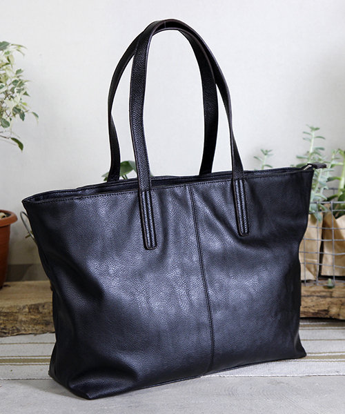 Un coeur（アンクール）の「【UCR/ユーシーアール】COLORS トート 311285（トートバッグ・メンズ・ブラック/ネイビー/グレー/ブラウン/カーキ/イエロー・FREE）」の13枚目の写真