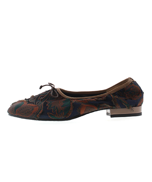 JELLY BEANS（ジェリービーンズ）の「【WEB限定】【Made in Japan】甲深バレエシューズ(134-1429)JELLY BEANS(ジェリービーンズ)（バレエシューズ・レディース・ブラック/ワイン/ネイビー/アニマル/ブラック×ブラック/ピンクベージュ/アイボリー/シルバー/ブルー系その他/レオパード/グレイッシュベージュ/アンティークシルバー/ブラック系その他/ベージュ系その他・24.5/23/23.5/22.5/24）」の22枚目の写真