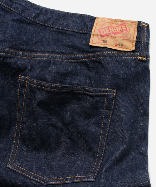 Denime(ドゥニーム)の「【MadeInJapan】66type -OneWash-ExtraSIZE/42~50inch(デニムパンツ・メンズ・インディゴブルー・MEDIUM/XX-LARGE/X-LARGE)」の5枚目の写真