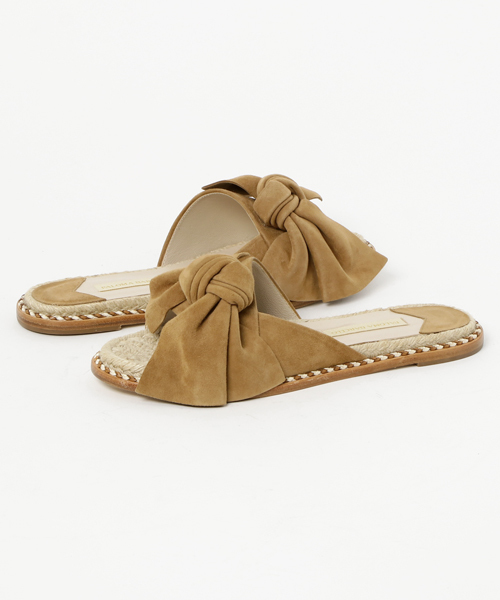 Paloma Barcelo（パロマバルセロ）の「PALOMA BARCELO リボンサンダル（サンダル・レディース・ベージュ/オレンジ・36/37/35/38）」の4枚目の写真