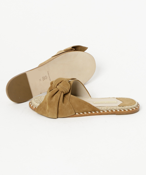 Paloma Barcelo（パロマバルセロ）の「PALOMA BARCELO リボンサンダル（サンダル・レディース・ベージュ/オレンジ・36/37/35/38）」の3枚目の写真