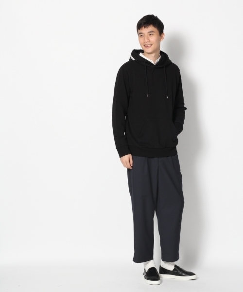 GLOBAL WORK（グローバルワーク）の「ウラケプリントスウェットパーカー/770524（パーカー・メンズ・ホワイト/ブラック/ブルー/ライトグリーン・SMALL/MEDIUM/LARGE/X-LARGE）」の20枚目の写真