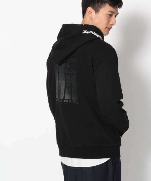 GLOBAL WORK（グローバルワーク）の「ウラケプリントスウェットパーカー/770524（パーカー・メンズ・ホワイト/ブラック/ブルー/ライトグリーン・SMALL/MEDIUM/LARGE/X-LARGE）」の19枚目の写真