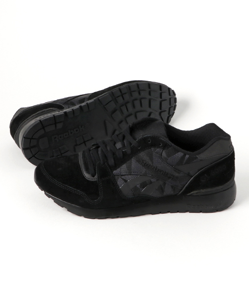 Reebok（リーボック）の「ジーエル6000 [GL 6000 BI]（スニーカー・メンズ・ブラック・28.5cm/29.5cm/29.0cm/30.0cm/27.0cm/25.0cm/24.0cm/26.5cm/23.5cm/27.5cm/24.5cm/25.5cm/28.0cm/23.0cm/26.0cm）」の2枚目の写真