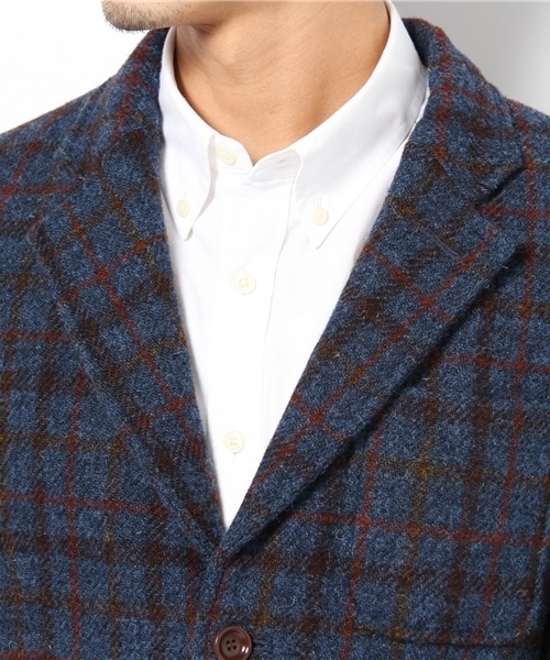 美品　HARRISTWEED×RATTLE TRAP　40　テーラードジャケット RATTLE TRAP（ラトルトラップ）の「<Shanhouse別注>ハリスツイード