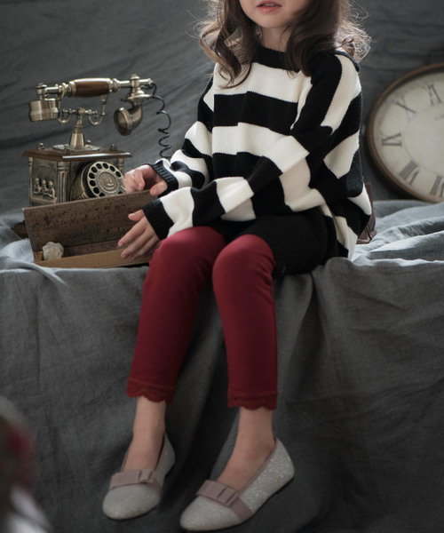 Catherine Cottage（キャサリンコテージ）の「リボン付グリッターフラットシューズ（ドレスシューズ・キッズ・シルバー/ゴールド・18/17/16/19）」の8枚目の写真