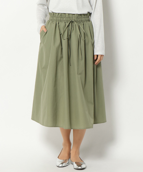 LBC（エルビーシー）の「TCギャザースカート（スカート・レディース・オリーブ/ブルー・MEDIUM/LARGE）」の13枚目の写真