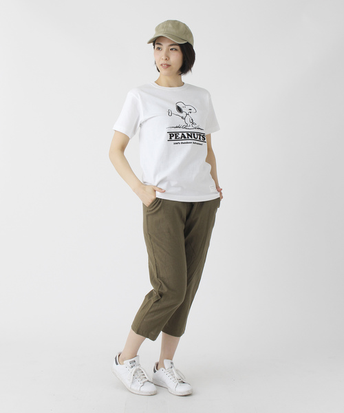 Burner（バーナー）の「【wordtrobe】綿麻イージーパンツ ストライプ 無地（その他パンツ・レディース・ブラック/ネイビー/オフホワイト/カーキ/ブルー系その他・FREE）」の11枚目の写真