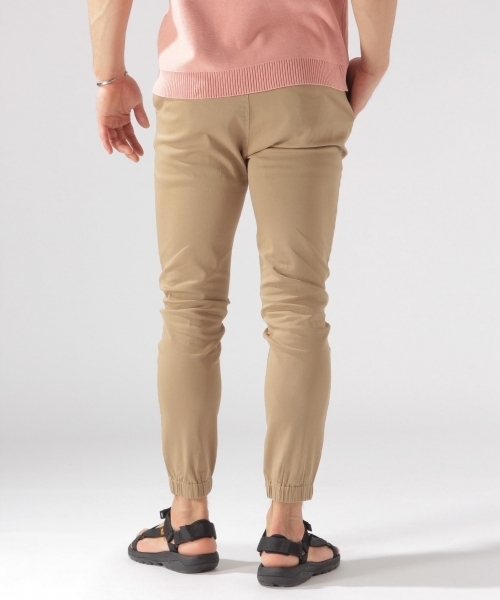 BAYFLOW（ベイフロー）の「BAYFLOW／チノスキニージョガーパンツ 18SS（その他パンツ・メンズ・ベージュ/カーキ/ネイビー・LARGE/MEDIUM/SMALL）」の10枚目の写真
