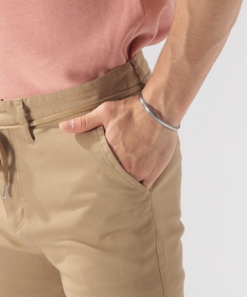 BAYFLOW（ベイフロー）の「BAYFLOW／チノスキニージョガーパンツ 18SS（その他パンツ・メンズ・ベージュ/カーキ/ネイビー・LARGE/MEDIUM/SMALL）」の14枚目の写真