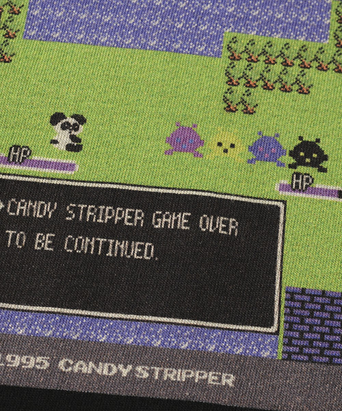Candy Stripper(キャンディストリッパー)の「CANDY ADVENTURE TOUR Tシャツ(Tシャツ/カットソー・レディース・ホワイト/ブラック・3/4)」の7枚目の写真