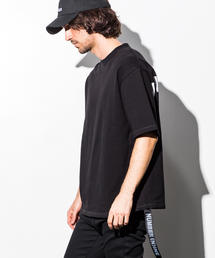 NUMBER (N)INE DENIM | NUMBER (N)INE DENIM(ナンバーナインデニム)サイドテープ付バックロゴビッグTシャツ(Tシャツ/カットソー)