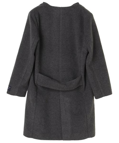 YECCA VECCA(イェッカヴェッカ)の「P.Vネックコート(ピーコート・レディース・ブラック/グレー・FREE)」の10枚目の写真