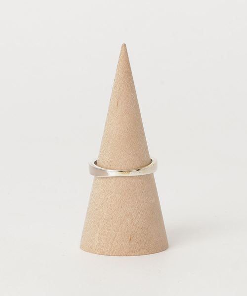 YArKA(ヤーカ)の「【YArKA】stads belt ring(リング・レディース・シルバー・#13/#11)」の2枚目の写真