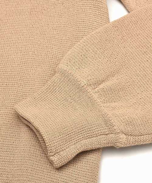 MinoriTY（マイノリティ）の「ドルマンミラノリブ編みニット（ニット/セーター・メンズ・ブラック/杢グレー/チャコールグレー/オフホワイト/ブラウン/ベージュ/ワイン・L/M）」の22枚目の写真