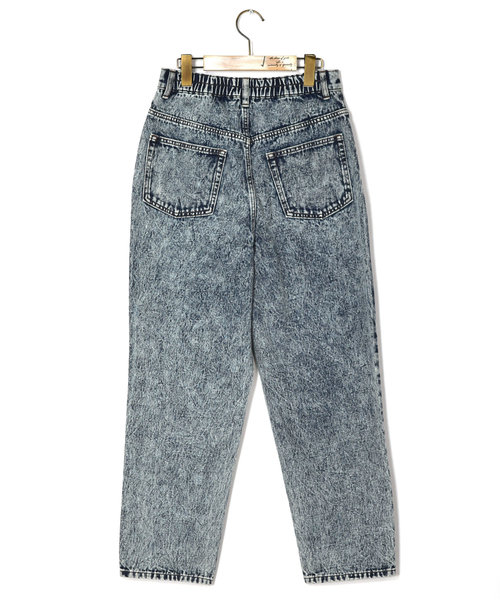 w closet(ダブルクローゼット)の「デニムマムパンツ_(デニムパンツ・レディース・ネイビー/ブルー/ケミカルウォッシュ・FREE)」の19枚目の写真