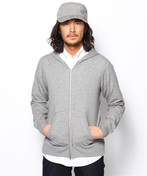 BEAUTY&YOUTH UNITED ARROWS（ビューティーアンドユースユナイテッドアローズ）の「BY ライト スウェット ジップ フードパーカー◆（パーカー・メンズ・ブラック/グレー/ワインレッド/ロイヤルブルー・SMALL/MEDIUM/LARGE/X-LARGE）」の3枚目の写真