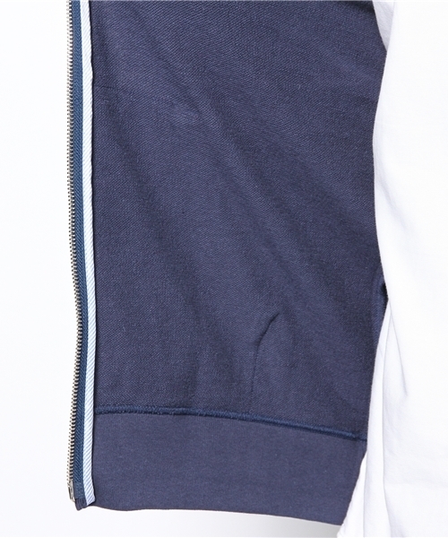 BEAUTY&YOUTH UNITED ARROWS（ビューティーアンドユースユナイテッドアローズ）の「BY ライト スウェット ジップ フードパーカー◆（パーカー・メンズ・ブラック/グレー/ワインレッド/ロイヤルブルー・SMALL/MEDIUM/LARGE/X-LARGE）」の11枚目の写真