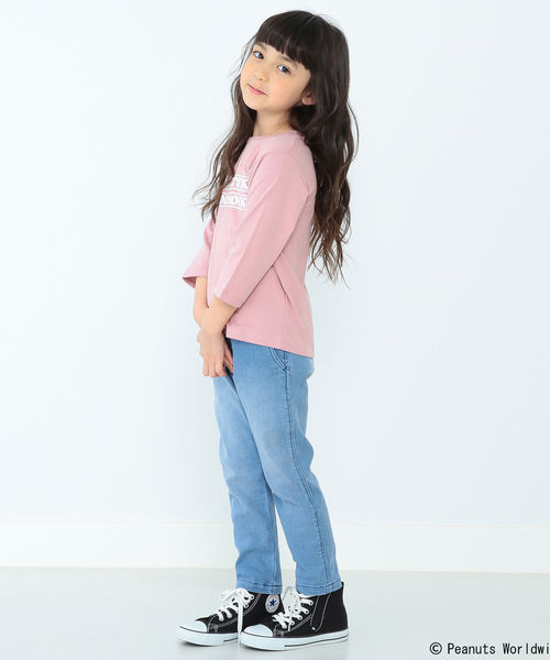 B:MING by BEAMS(ビーミングバイビームス)の「B:MING by BEAMS / Peanuts 7分袖 2段ロゴTシャツ 19SS(Tシャツ/カットソー・キッズ・ホワイト/トップグレー/ピンク系その他・80/90/100/110/120/130/140/150)」の10枚目の写真