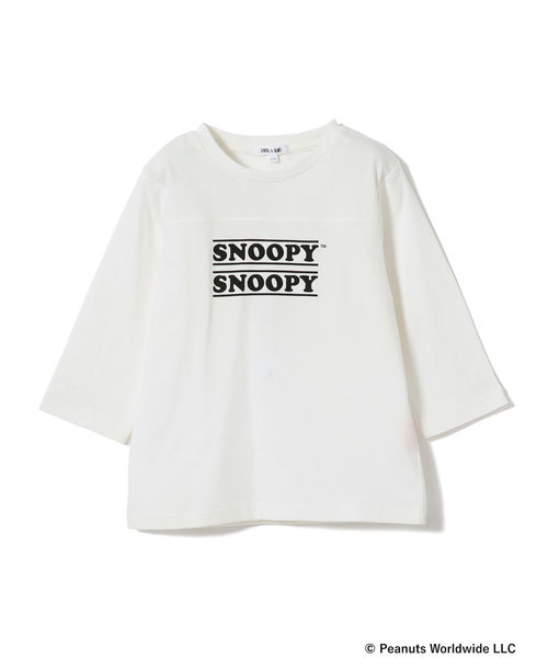 B:MING by BEAMS(ビーミングバイビームス)の「B:MING by BEAMS / Peanuts 7分袖 2段ロゴTシャツ 19SS(Tシャツ/カットソー・キッズ・ホワイト/トップグレー/ピンク系その他・80/90/100/110/120/130/140/150)」の19枚目の写真