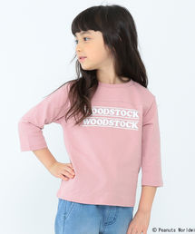 B:MING by BEAMS | B:MING by BEAMS / Peanuts 2段ロゴ 7分袖 Tシャツ 19SS(Tシャツ/カットソー)